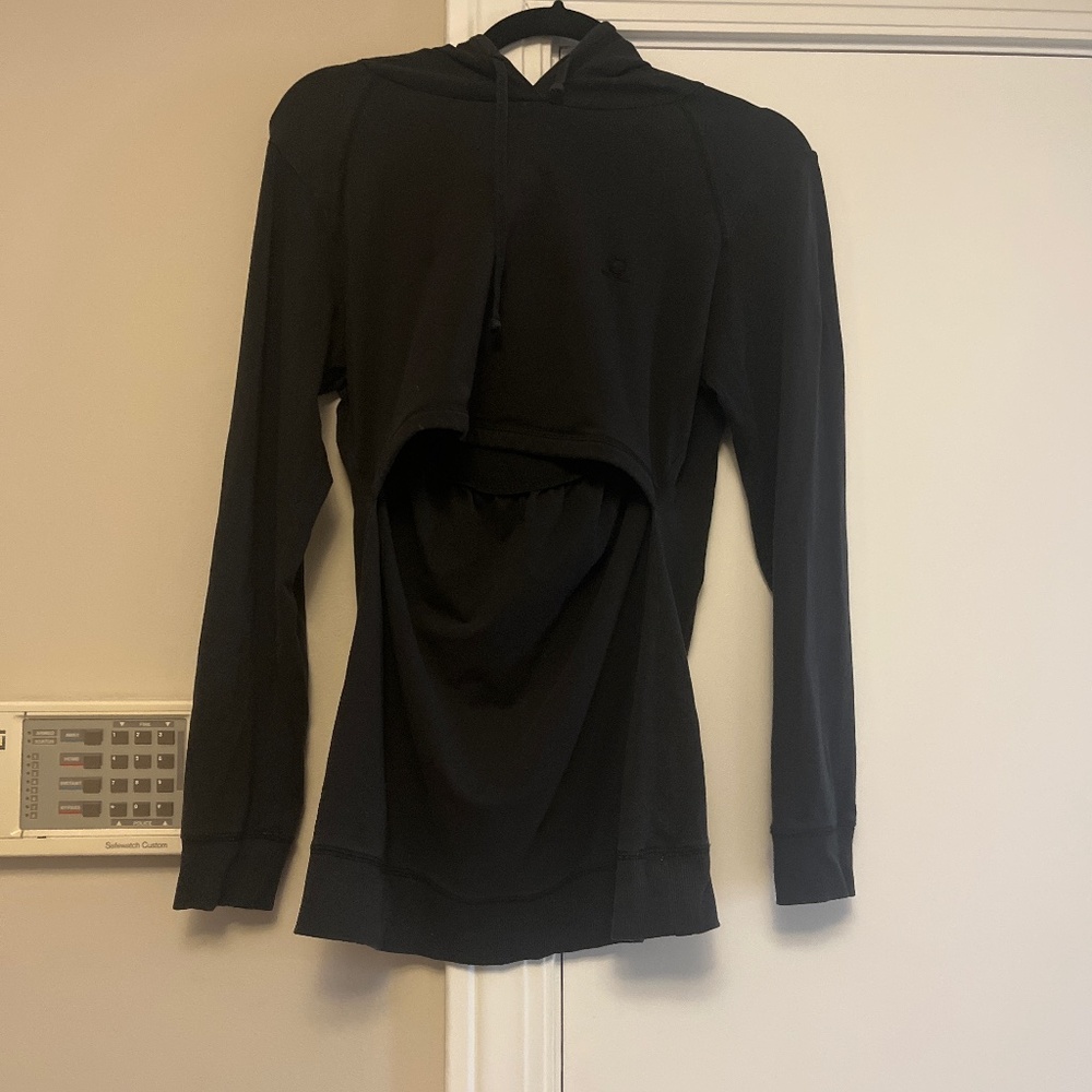 Boob design nursing hoodie